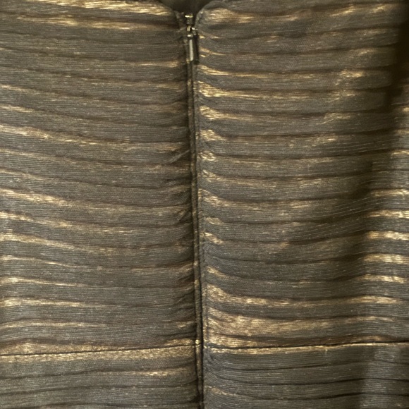 Tadashi Shoji Tulle Twist Black Gown - Picture 6 of 11